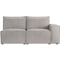 Charles 2 Seater RHF Corner Modular Unit (2R), Poso 3 - beige