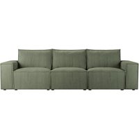 Charles 3 Seater Sofa, Poso 46 - khaki