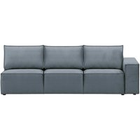 Charles 3 Seater RHF Corner Modular Unit (3R), graphite