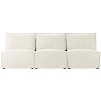 Charles 3 Seater Modular Unit (3CP), Poso 38 - yellowish cream