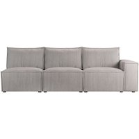 Charles 3 Seater RHF Corner Modular Unit (3R), Poso 3 - beige