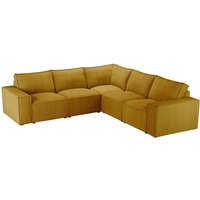 Charles Large Modular Corner Sofa, Poso 1 - gold