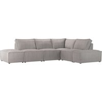 Charles Modular 5-Piece Corner Sofa Group, Poso 3 - beige