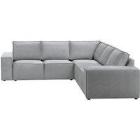 Charles Large Modular Corner Sofa, V 36 - Peacock