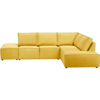 Charles Modular 5-Piece Corner Sofa Group, grey