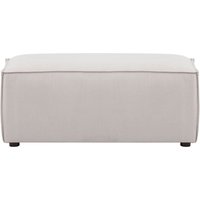Charles Large Pouffe (P3), cream