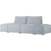 Charles 3-Piece Modular Sofa, Poso 55 - light gray