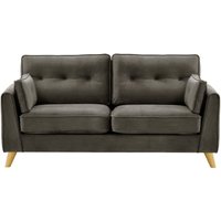 Magnus 2,5 Seater Sofa, graphite, Leg colour: like oak