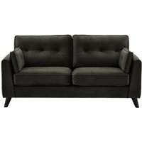 Magnus 2,5 Seater Sofa, black, Leg colour: black