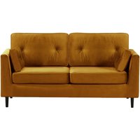 Nest 3 Seater Sofa, mustard