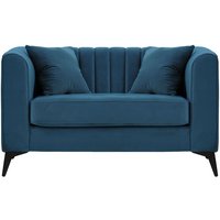 Mary Snuggle Seat, blue, Leg colour: matte black