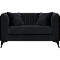 Mary Snuggle Seat, black, Leg colour: matte black