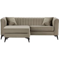 Mary Universal Corner Sofa, graphite, Leg colour: like oak