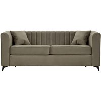 Mary Double Sofa Bed, grey, Leg colour: like oak