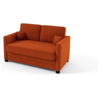 Boom 2 Seater Sofa Bed, orange