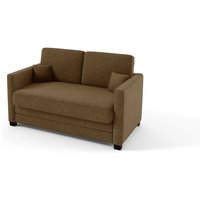 Boom 2 Seater Sofa Bed, light brown
