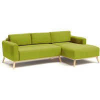 Modena Right Hand Corner Sofa, lime