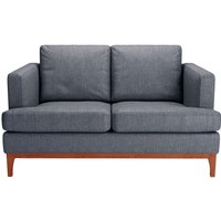 Scarlett Eco 2 Seater Sofa, Navy blue, Leg colour: aveo
