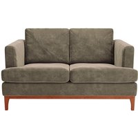 Scarlett Eco 2 Seater Sofa, light brown, Leg colour: aveo