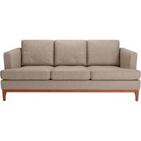 Scarlett Eco 3 Seater Sofa, Beige, Leg colour: aveo