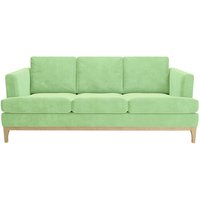 Scarlett Eco 3 Seater Sofa, mint, Leg colour: like oak