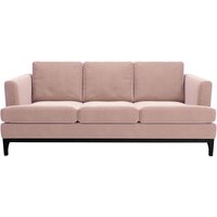 Scarlett 3 Seater Sofa, lilac, Leg colour: black