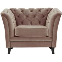 Karin Armchair, lilac, Leg colour: black