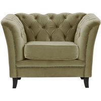 Karin Armchair, mink, Leg colour: black
