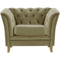 Karin Armchair, mink, Leg colour: like oak