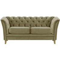 Karin 2 Seater Sofa, mink, Leg colour: like oak