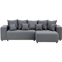 Homely Right Hand Corner Sofa Bed, dark grey