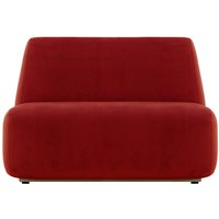 Nist 2 Seater Sofa, dark red