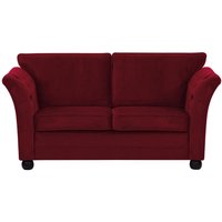 Gala 2 Seater Sofa, dark red
