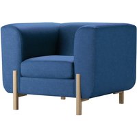 Plia Armchair, blue