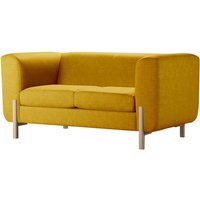 Plia 2 Seater Sofa, yellow
