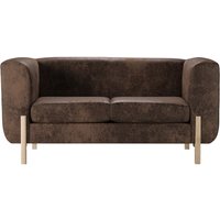 Plia 2 Seater Sofa, Dark Brown