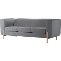 Plia 3 Seater Sofa, Dark grey