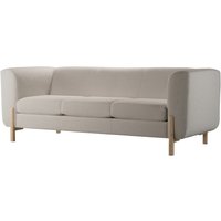 Plia 3 Seater Sofa, boucle brown