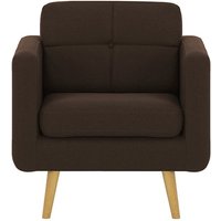 Brest Armchair, brown
