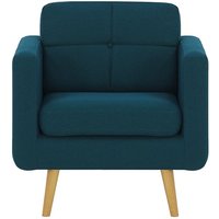 Brest Armchair, blue