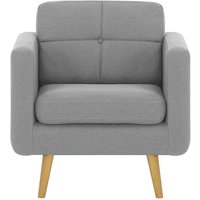 Brest Armchair, light grey