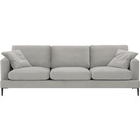 Covex 4 Seater Sofa XL, silver
