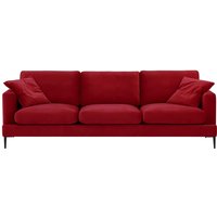 Covex 4 Seater Sofa XL, dark red