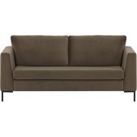 Gosena 2,5 Seater Sofa, grey, Leg colour: black metal