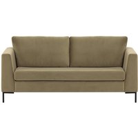 Gosena 2,5 Seater Sofa, mink, Leg colour: black metal