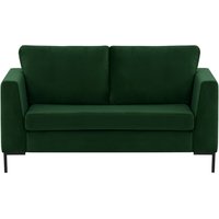 Gosena 2 Seater Sofa, dark green, Leg colour: black metal