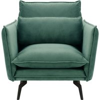 Layla Armchair, dirty blue