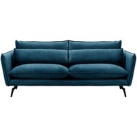 Layla 3 Seater Sofa, blue