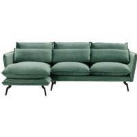 Layla Left Hand Corner Sofa, dirty blue