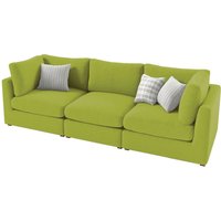 Capitol Modular 3 Seater Sofa, lime